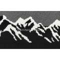 Pullover girocollo lavorato a maglia Snow Mountain Jacquard da uomo